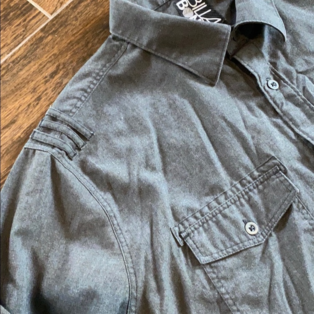 BILLABONG Large Button Front Shirt - Picture 3 of 5